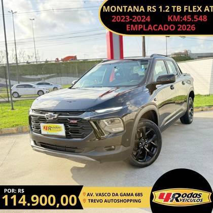 CHEVROLET MONTANA 1.2 TURBO FLEX RS AUTOMÁTICO